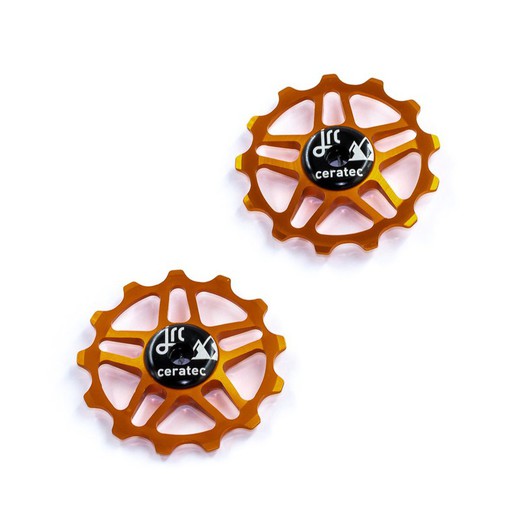 13T Pulley Wheels for Shimano MTB 12speed Orange