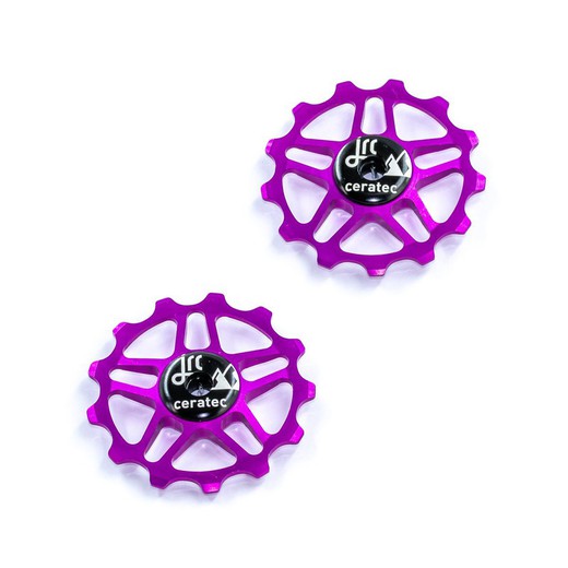 13T Pulley Wheels for Shimano MTB 12speed Purple