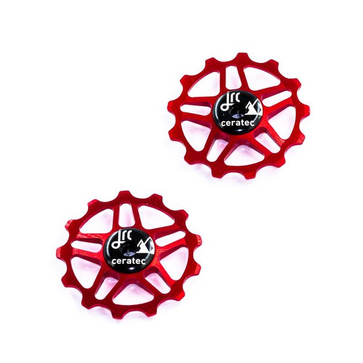 13T Pulley Wheels for Shimano MTB 12speed Red