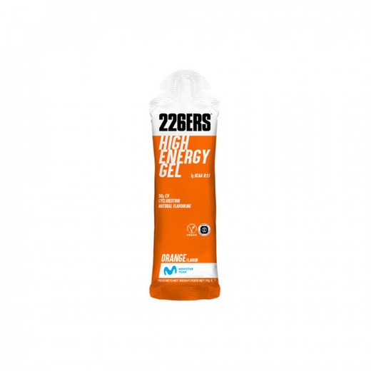 226ers High Energy Gel 60ml ORANGE