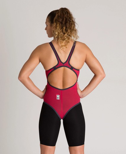 Bañador Mujer Powerskin Carbon Duo JAMMER Negro