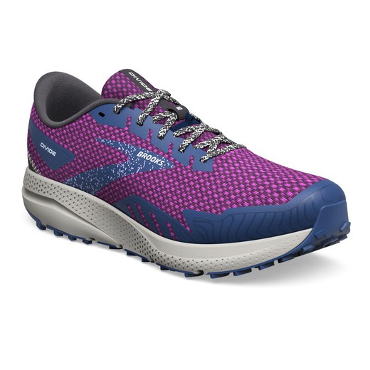 Brooks Divide 4 Mujer Purple/Navy/Oyster