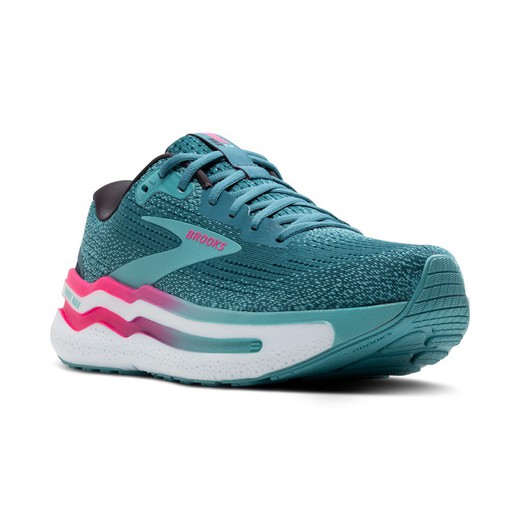 Brooks Ghost Max 2 Woman Storm Blue/Knockout Pink/Aqua