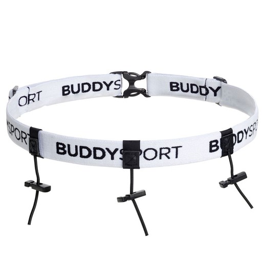 Buddyswim Porta Dorsal Blanco Race Belt White