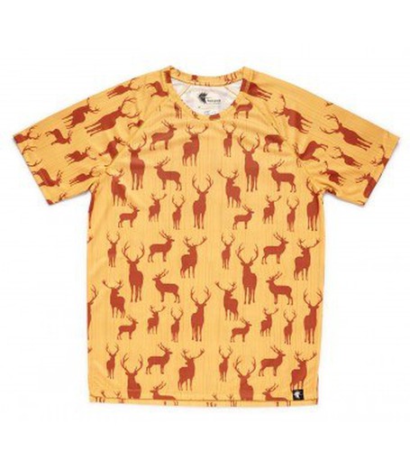 HOOPOE Camiseta Manga Corta hombre Oh my deer