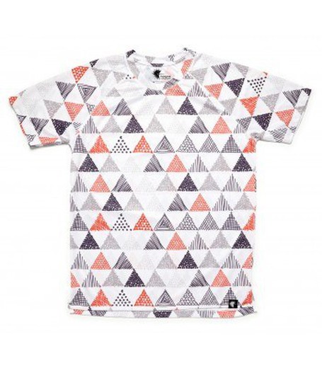 HOOPOE Camiseta Manga Corta hombre Triangles