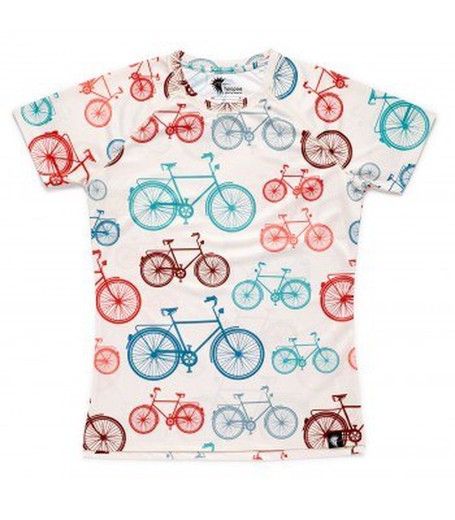 HOOPOE Camiseta Manga Corta mujer Bike