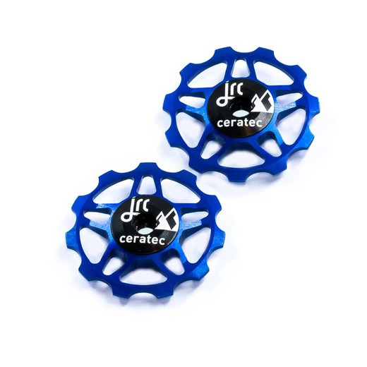 Ceramic Jockey Wheels 11t Blue