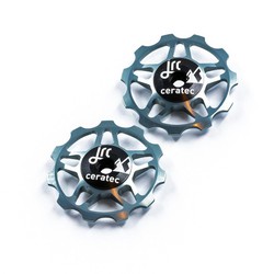Ceramic Jockey Wheels 11t Gunmetal