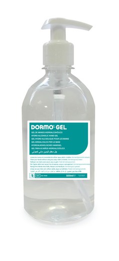 DORMO-GEL - Gel de mano hidroalcohólico 500 ml