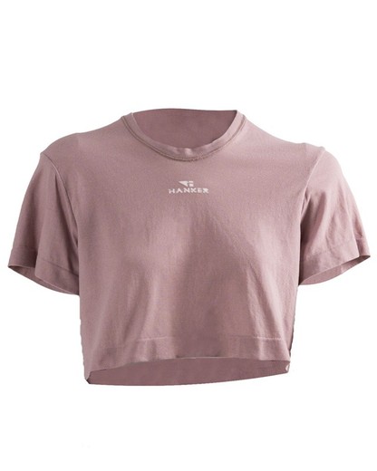 Hanker camiseta crop BUMO Nude