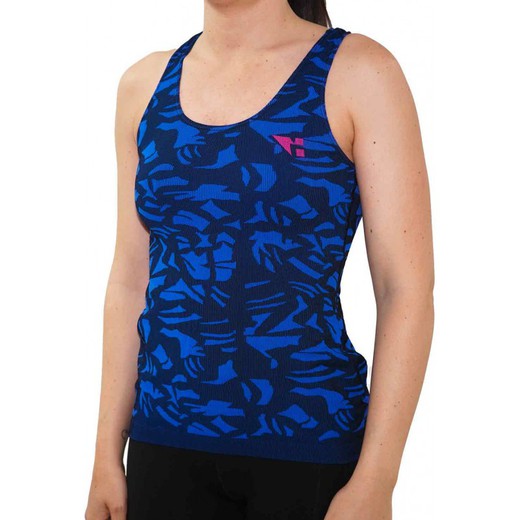 HANKER Camiseta Sin Mangas SONAM Mujer Azul