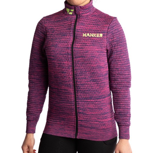 HANKER TROPO Sudadera Cremallera Unisex MORADA