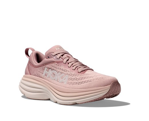 Hoka BONDI 8  Mujer MAUVE/PEACH