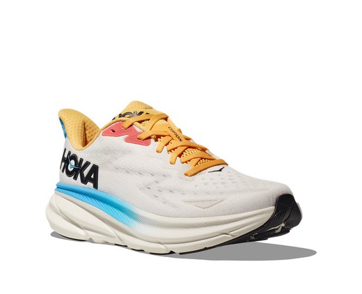 Hoka CLIFTON 9 Mujer blanc/swim day