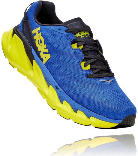 HOKA ELEVON 2 BLUE/PRIMROSE