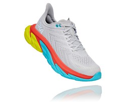 HOKA hombre CLIFTON EDGE LUNAR ROCK / WHITE