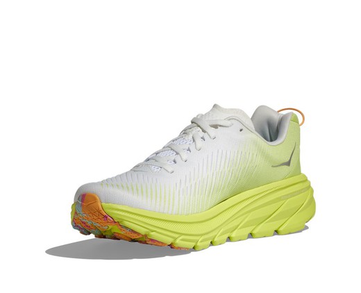 Hoka Rincon 3 Mujer White / Citrus gw