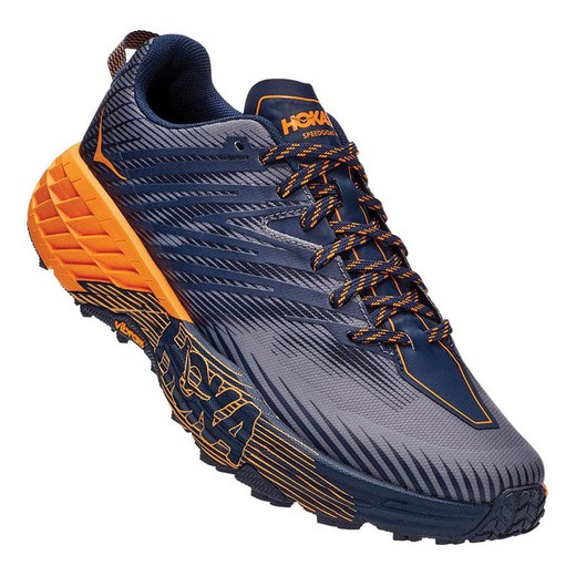 HOKA SPEEDGOAT 4 BLACK IRIS/BRIG MARIGOLD