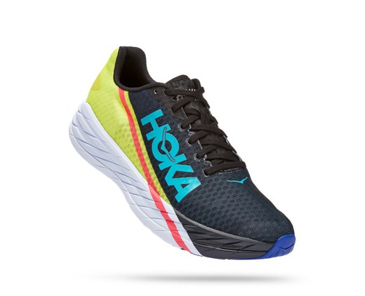 HOKA UNISEX  ROCKET X black / evening primrose