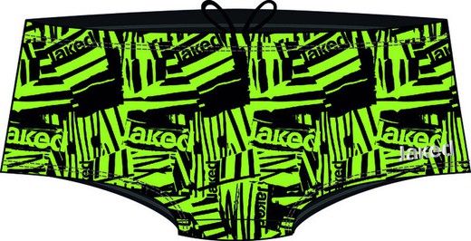 JAKED TRUNK ZEBRA HOMBRE COLOR NEGRO VERDE