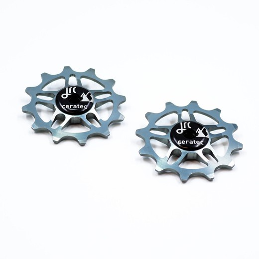 JRC 12T Non- Narrow Wide Pulley Wheels for SRAM Force / Red AXS Gunmetal