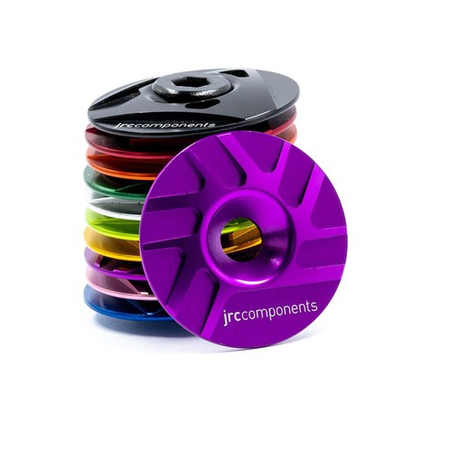 JRC Ahead Stem Top Cap | Aluminium | Pathway Design Purple