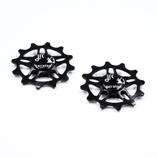 JRC 12T Non- Narrow Wide Pulley Wheels for SRAM Force / Red AXS Black