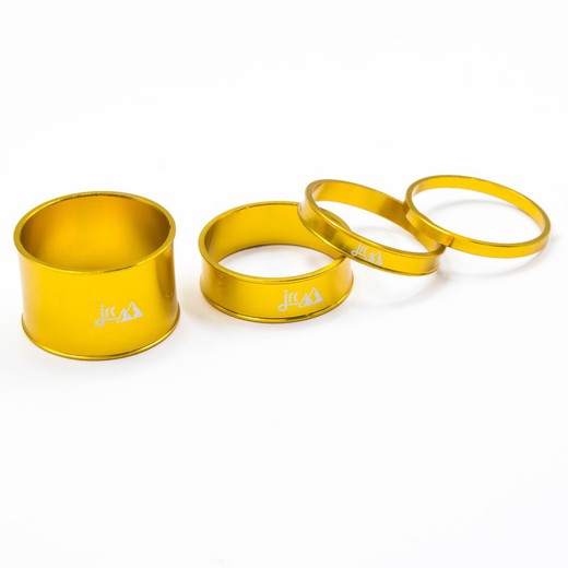 Machined Anodised Headset Spacers Gold