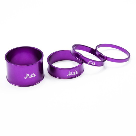 Machined Anodised Headset Spacers Purple