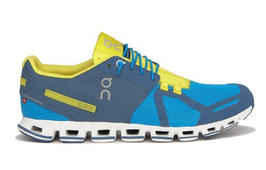 On Running CLOUD Hombre  BLUE YELLOW