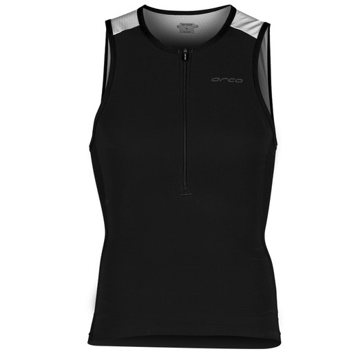 Orca Athlex Sleeveless Tri Top Hombre BLANCO