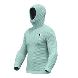 Pimiento Negro Sudadera con capucha color ESMERALDA