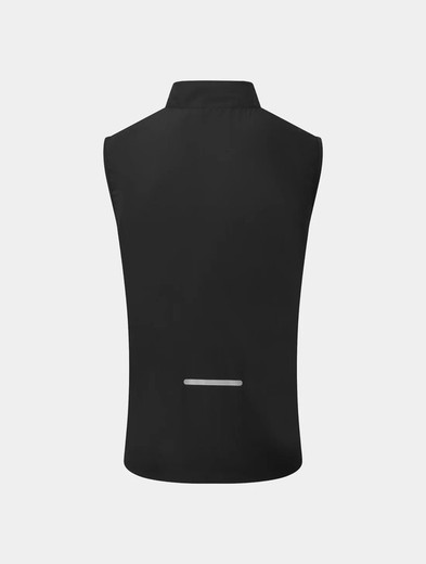 RONHILL Chaleco de running negro. Men's Core Gillet Black