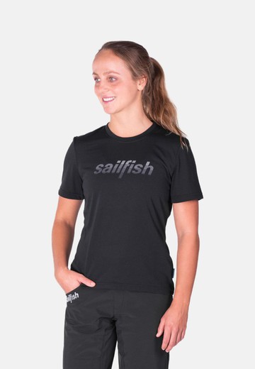 sailfish mujer T-Shirt Logo antracita