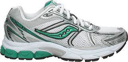 SAUCONY Progrid Jazz 14 White/Silve/Green Woman