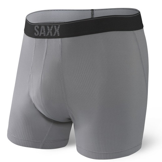 SAXX QUEST BOXER BRIEF FLY DARK CHARCOAL II