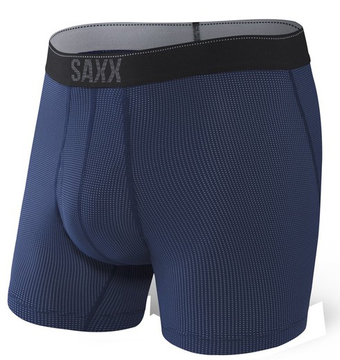 SAXX QUEST BOXER BRIEF FLY MIDNIGHT BLUE II