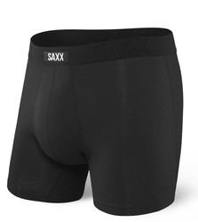 SAXX UNDERCOVER BOXER BR FLY BLACK