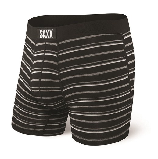 SAXX VIBE BOXER BRIEF BLACK COAST STRIPE