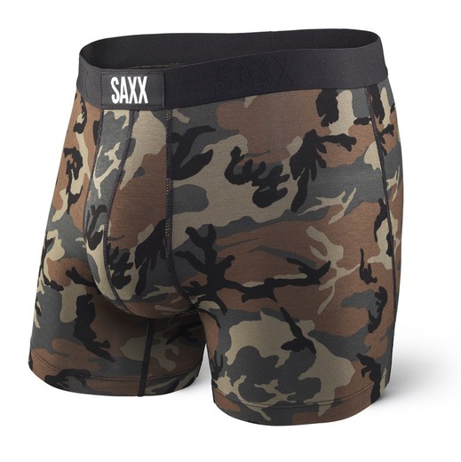 SAXX VIBE BOXER BRIEF WOODLAND CAMO