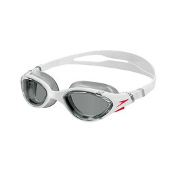 Speedo Gafas Biofuse 2.0 Blanco, lente ahumada