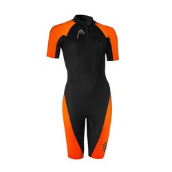 neopreno Head SR MULTIX SHORTY 2,5 mujer negro naranja