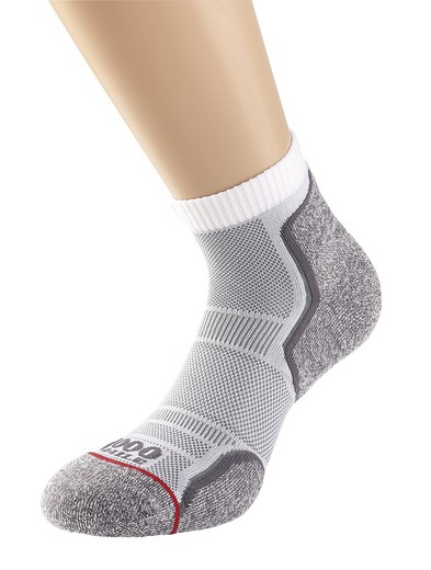 ULTIMATE PERFORMANCE RUN ANKLET SOCK - 2 PARES - WHITE