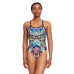 Zoggs Bañador Tri back Mujer Sahara print