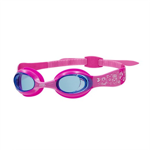 Zoggs gafas Little Twist Rosa Rosa Tintado  Azul