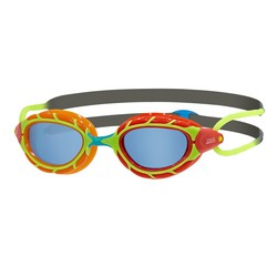 Zoggs gafas Predator Junior Verde Rojo Tintado  Azul