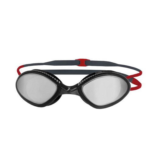 Zoggs gafas Tiger Mirror Gris Rojo Espejo Ahumado Regular