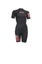 Zoggs RECON tour SHORTY Woman Black/Red