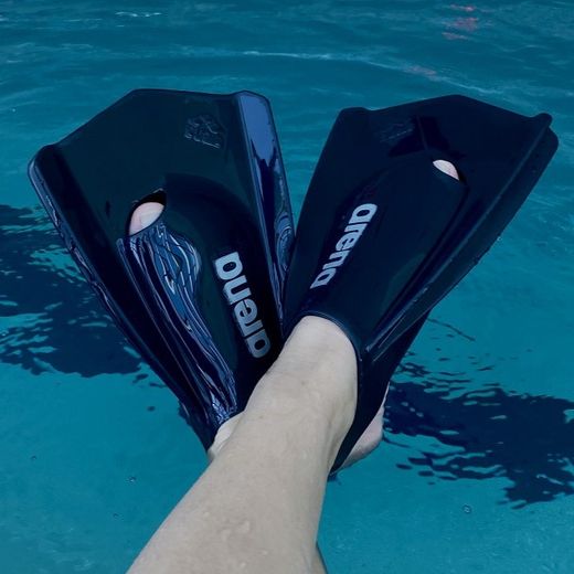 Aletas para natación.